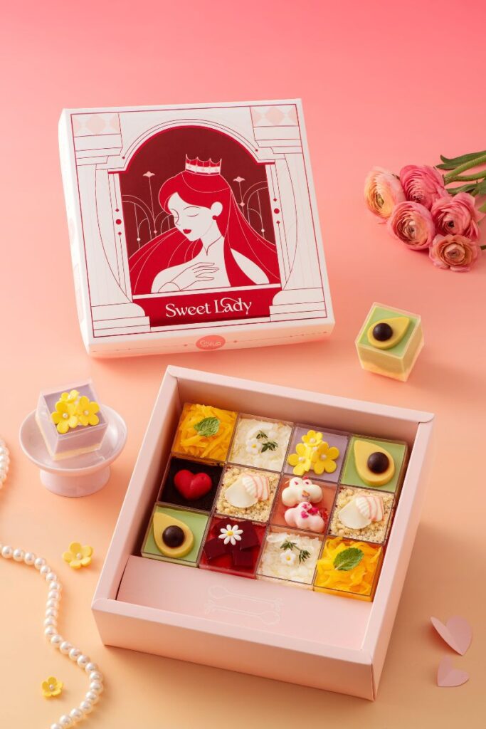Bánh sinh nhật nhỏ đơn giản, mini cake và Sweet Box xinh xắn