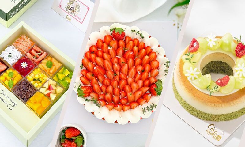 Bánh sinh nhật hoa quả tươi tại TP HCM: Đặt bánh giao nhanh!